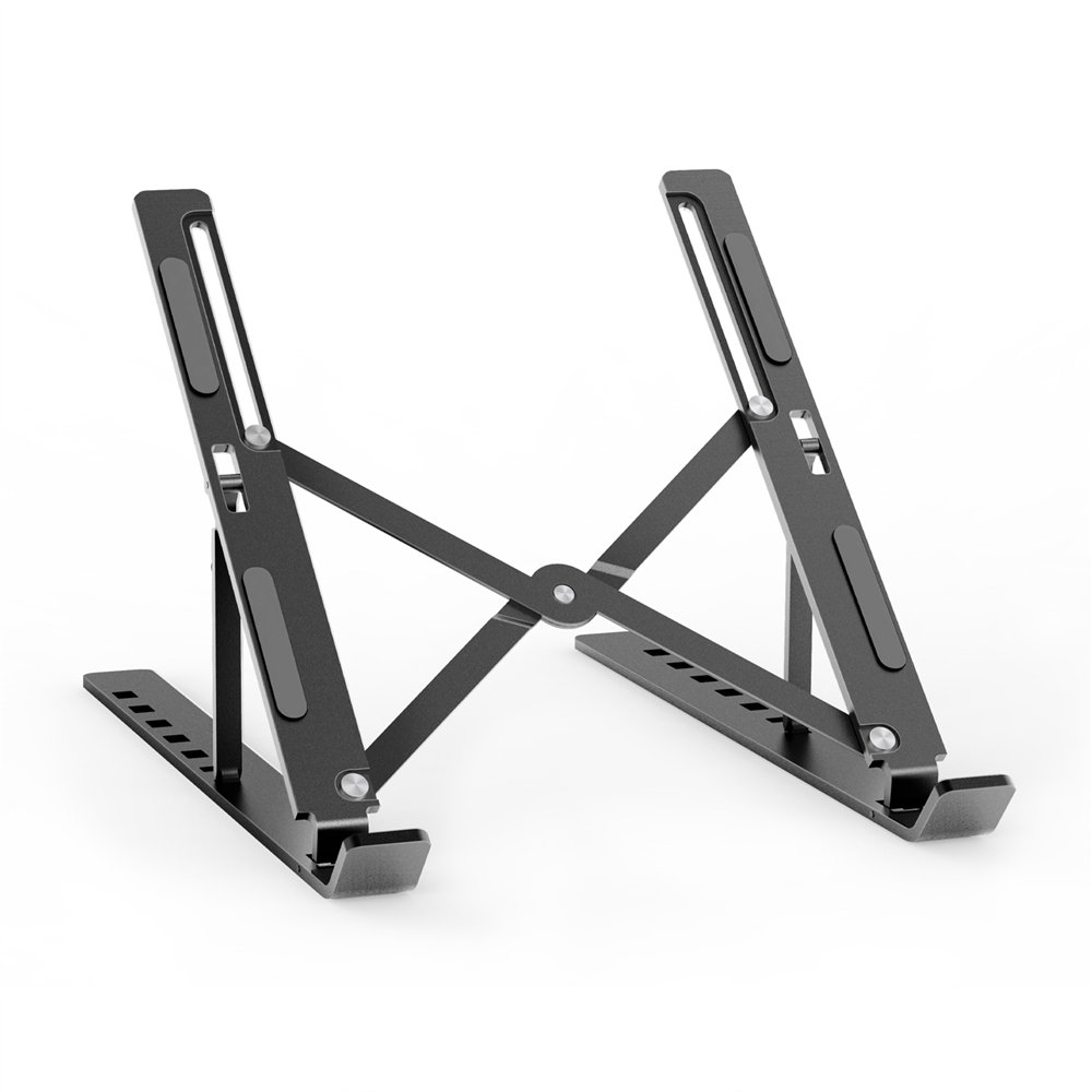 Aisens soporte de sobremesa ajustable para portatil / tablet, gris