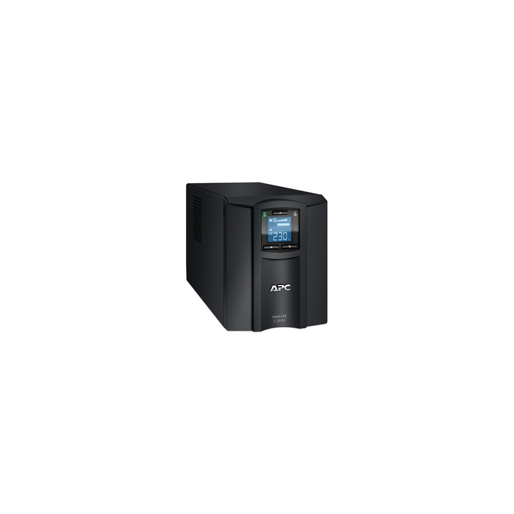 Apc smc2000i sistema de alimentación ininterrumpida (ups) línea interactiva 2 kva 1300 w 7 salidas ac