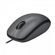 Logitech m100 ratón ambidextro usb tipo a í?ptico 1000 dpi