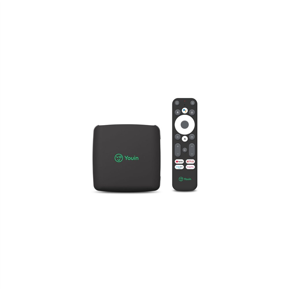 Youin en1060k convertidor de smart tv negro 4k ultra hd 8 gb wifi ethernet