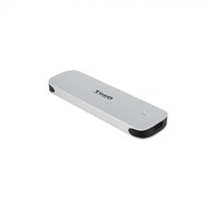 Tooq caja externa para ssd m.2 ngff, plata