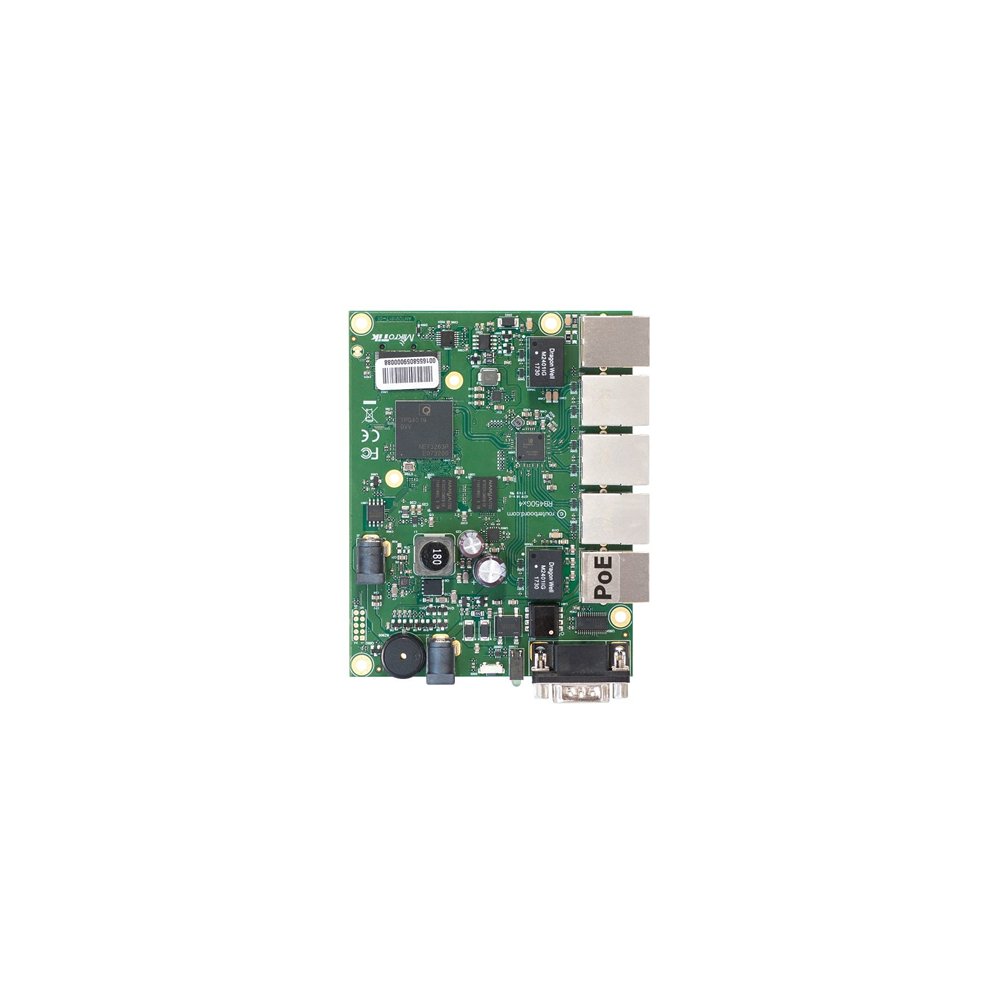 Mikrotik rb450gx4 router gigabit ethernet verde