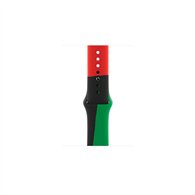 Apple muq73zm/a accesorios para dispositivos vestibles inteligentes grupo de rock negro, verde, rojo fluoroelastómero