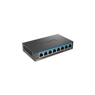 D-link dms-108 no administrado l2 2.5g ethernet (100/1000/2500) negro