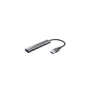 Trust halyx usb 3.2 gen 1 (3.1 gen 1) type-a 5 mbit/s negro, gris