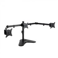Tooq soporte de mesa para 3 pantallas 17"-27", negro
