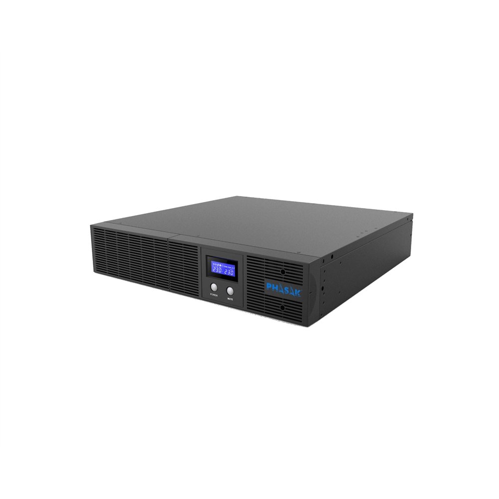 Phasak protekt rack sistema de alimentaciã³n ininterrumpida (ups) lãâ­nea interactiva 2,16 kva 1400 w 2 salidas ac