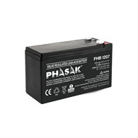 Phasak phb 1207 baterãâ­a para sistema ups sealed lead acid (vrla) 12 v 7,2 ah