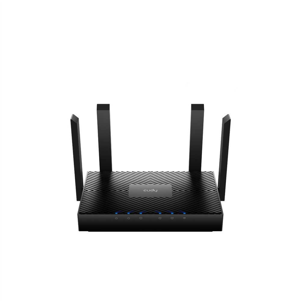Cudy wr3000 router inalámbrico gigabit ethernet doble banda (2,4 ghz / 5 ghz) negro
