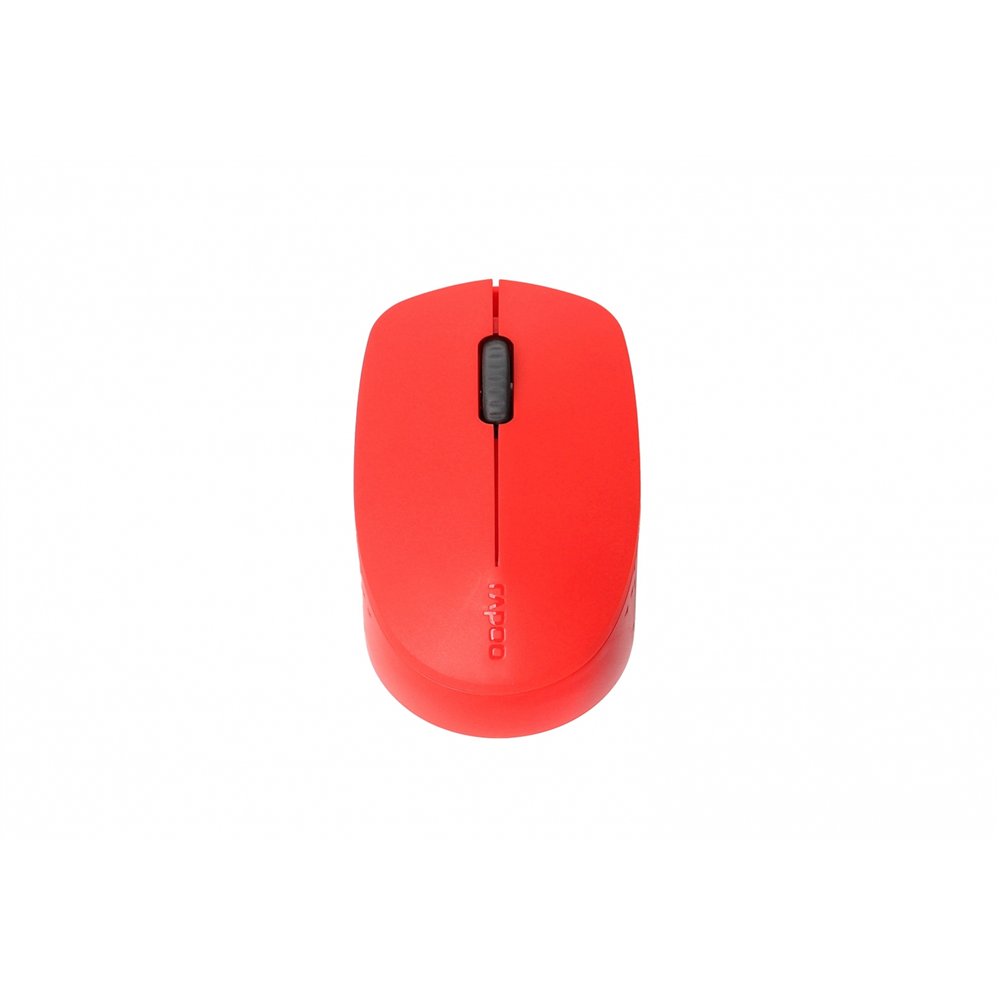 rapoo m100 silent ratón ambidextro rf wireless + bluetooth í?ptico 1000 dpi