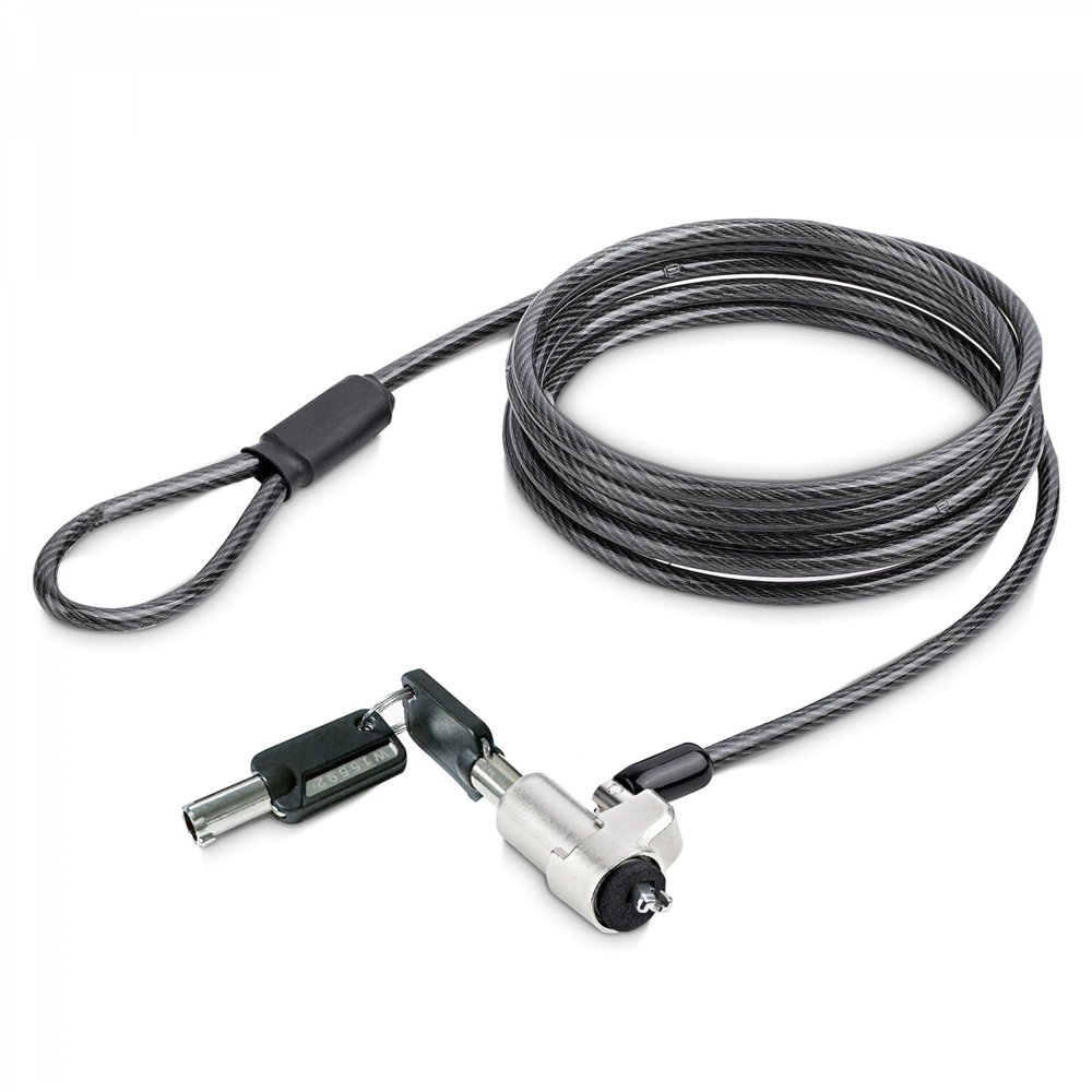 Startech.com nblwk-laptop-lock cable antirrobo negro, plata 2 m