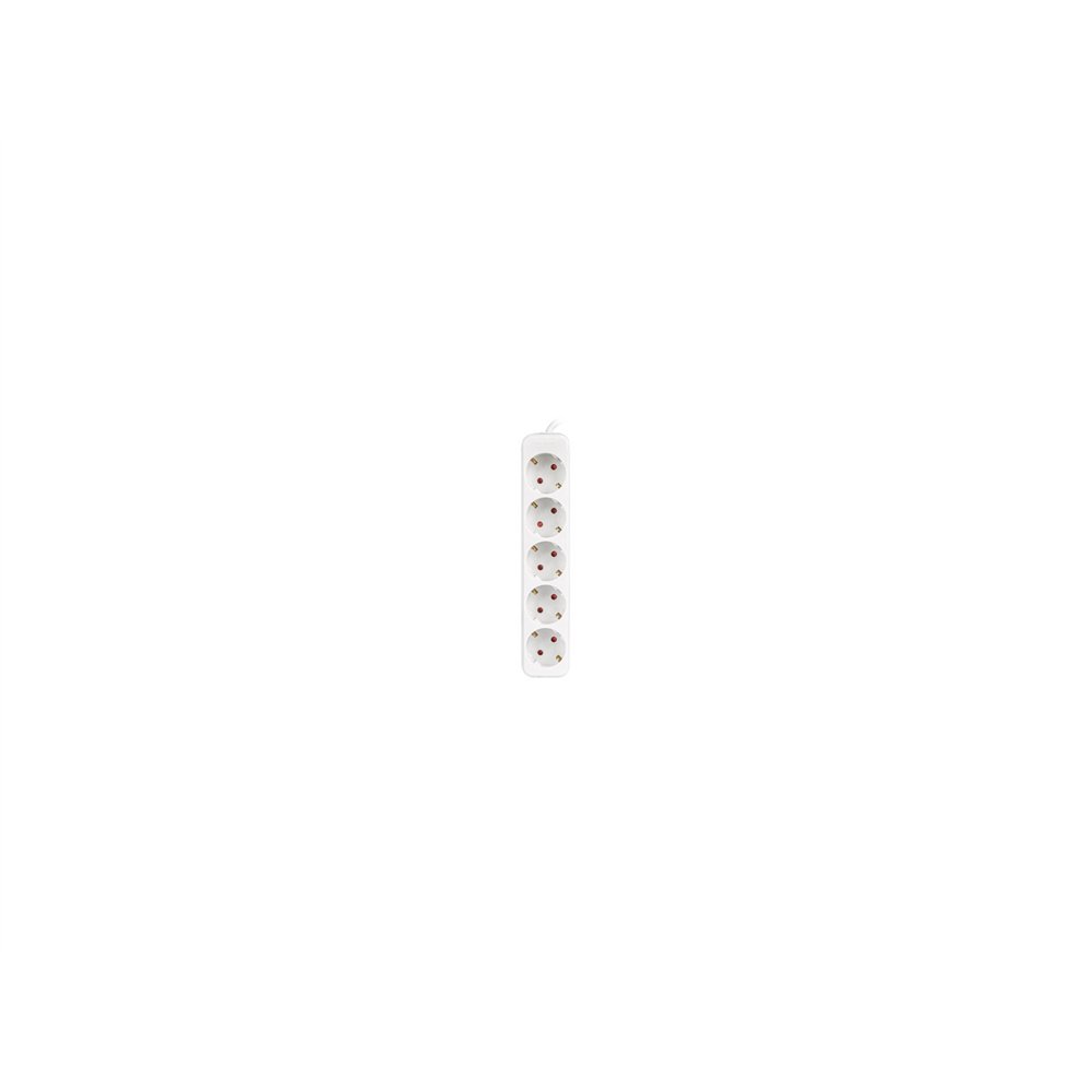 Lanberg ps0-05f-0150-w base múltiple 1,5 m 5 salidas ac interior blanco