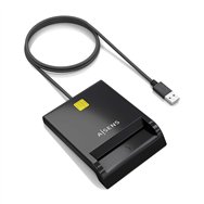 Aisens lector de tarjeta inteligente dni usb-c, negro