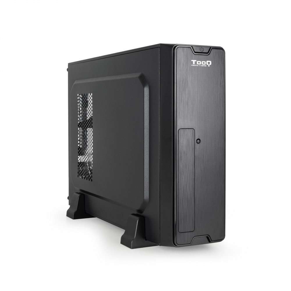 Tooq caja slim micro-atx tqc-3007u3c-b, negra
