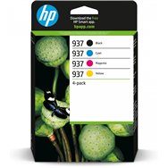 Hp 937 cmyk original ink cartridge 4-pack