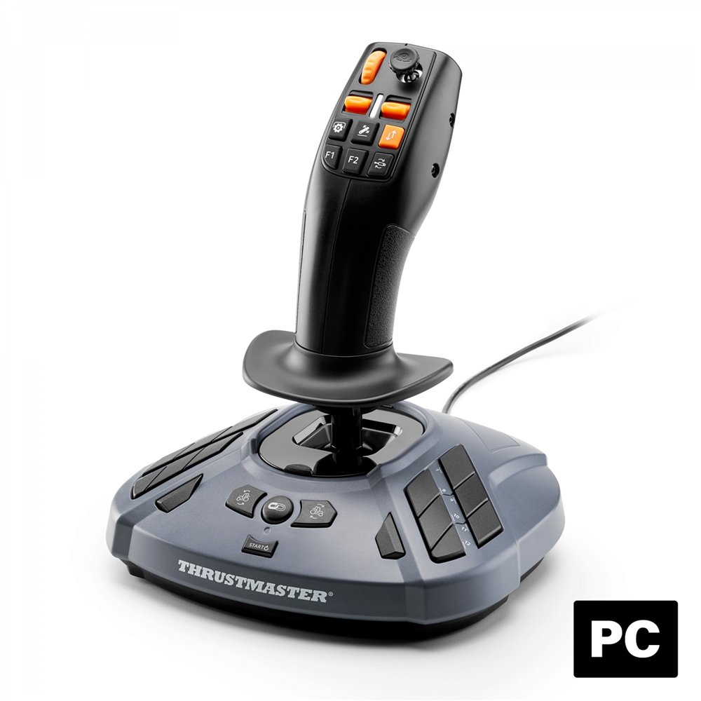 Thrustmaster simtask farmstick, joystick multifuncional para farming