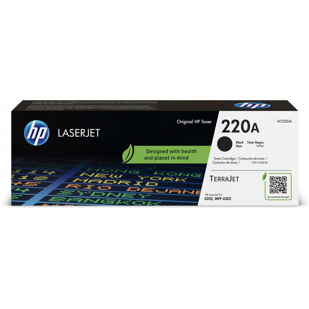 Hp cartucho de tã³ner original laserjet 220a negro