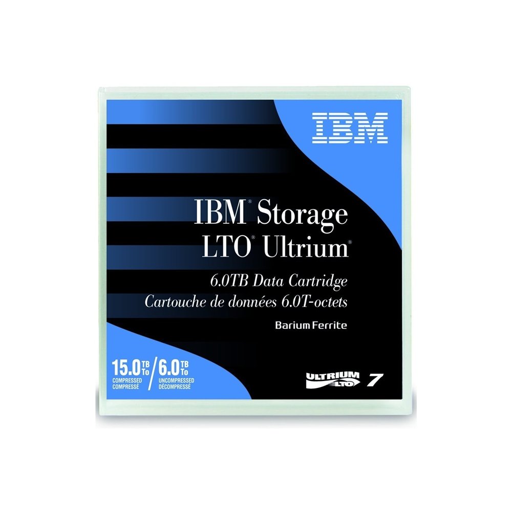 Ibm lto ultrium 7 data cartridge cinta de datos virgen 6 tb