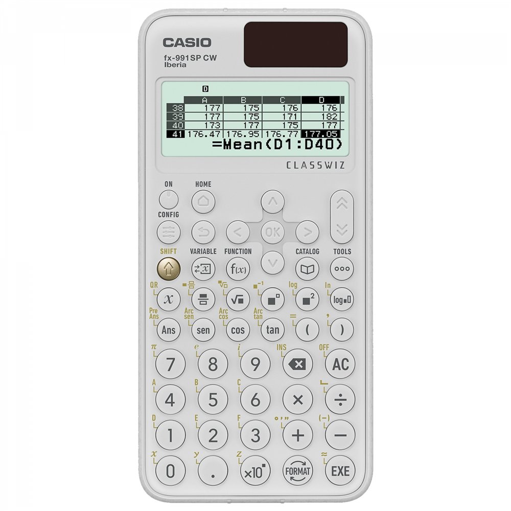 Casio fx-991spx cw calculadora bolsillo calculadora cientí­fica azul