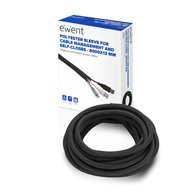 Ewent ew1561 organizador de cables universal pasacables negro 1 pieza(s)