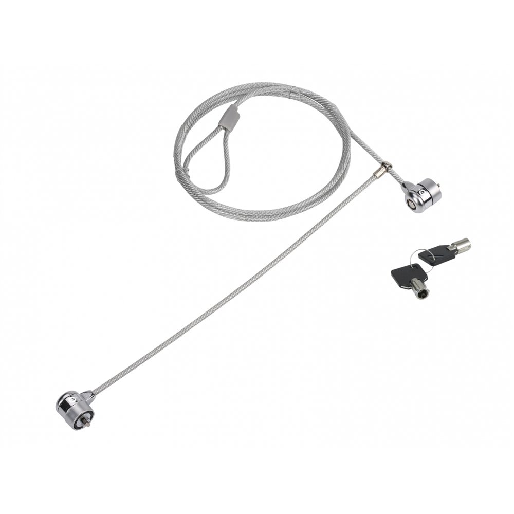 Conceptronic cnbslock15t cable antirrobo plata 1,5 m