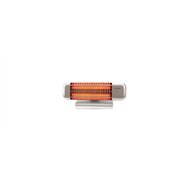 orbegozo bp 0102 plata 1200 w calefactor eléctrico de cuarzo