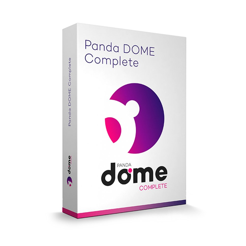 Panda dome complete 10 dispositivos 1 año descarga digital en caja  fisica.