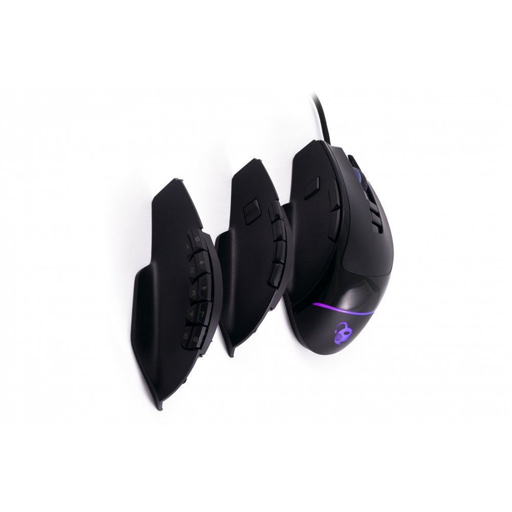 Deep Gaming ProSwap ratón USB tipo A Íptico 5000 DPI