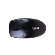 Iggual wom-basic2-1000dpi ratã³n ambidextro rf inalã¡mbrico