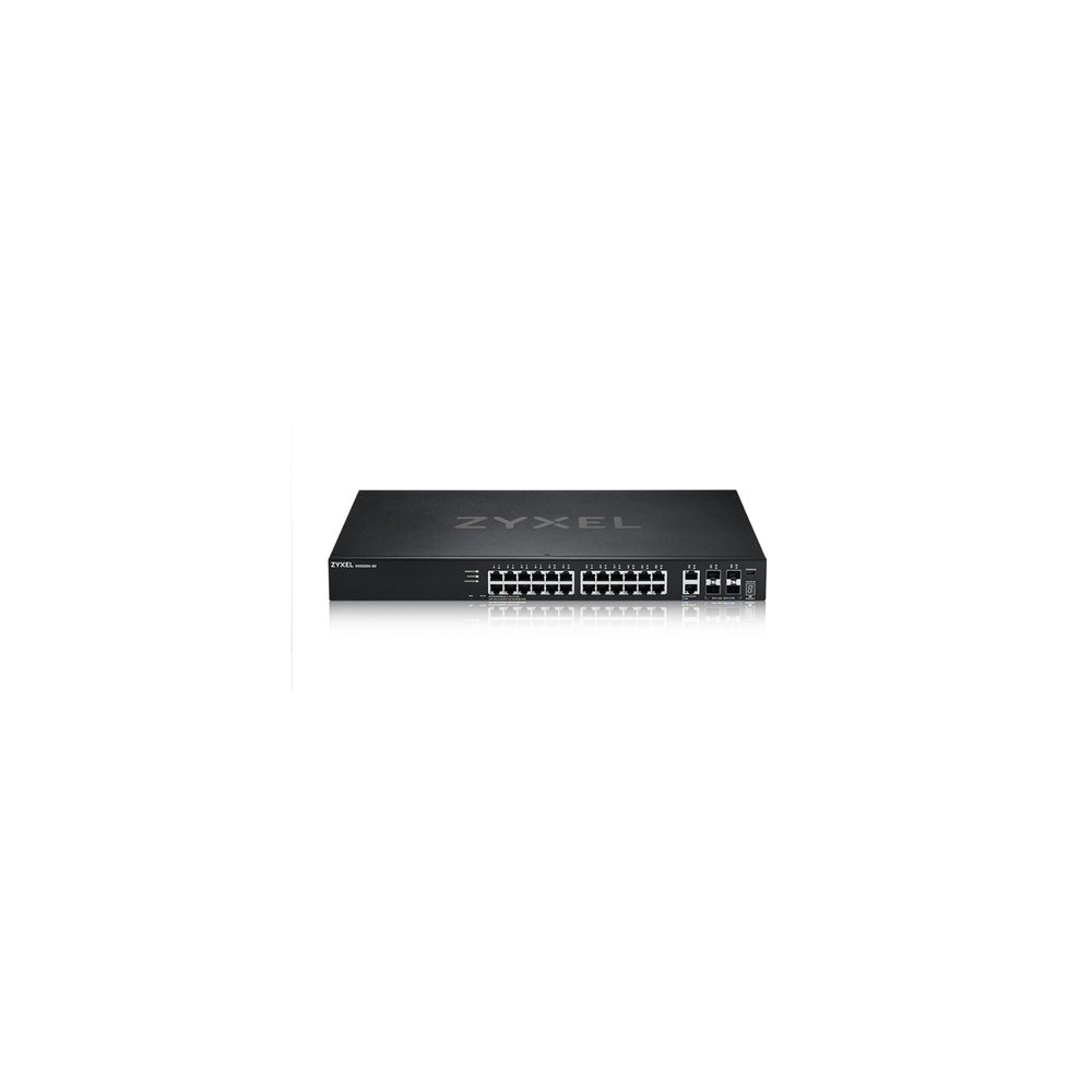 Zyxel xgs2220-30 gestionado l3 gigabit ethernet (10/100/1000) negro
