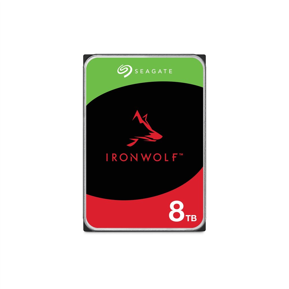 Seagate ironwolf st8000vn002 disco duro interno 3.5" 8 tb serial ata iii