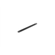 Lanberg ak-1101-b accesorio de bastidor panel pasacables con cepillo