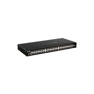 D-link dgs-1520-52/e switch gestionado l3 10g ethernet (100/1000/10000) 1u negro