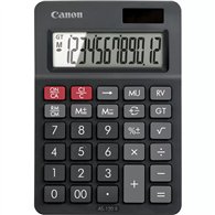 Canon as-120 ii calculadora escritorio pantalla de calculadora negro