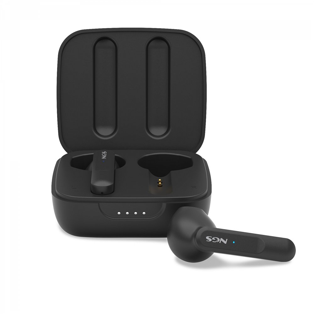 ngs artica move auriculares inalámbrico dentro de oí­do llamadas/música bluetooth negro