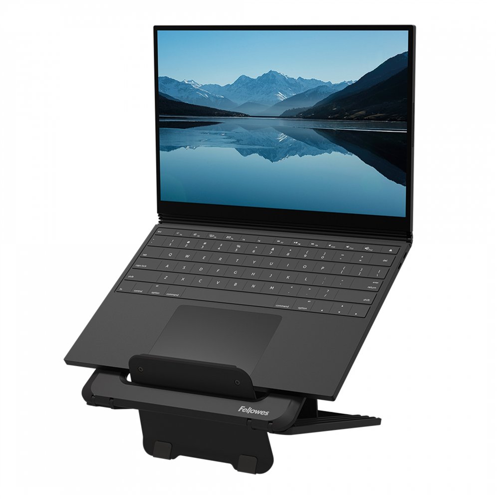 fellowes breyta laptop stí¤nder bis zu 15\ und 5kg schwarz soporte para ordenador portátil negro 35,6 cm (14"")"
