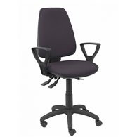 Piqueras y crespo silla elche s bali gris oscuro brazos fijos