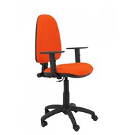 Piqueras y crespo silla ayna bali naranja oscuro brazos regulables