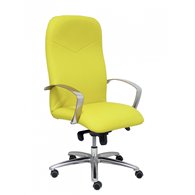 Piqueras y crespo sillon caudete similpiel amarillo