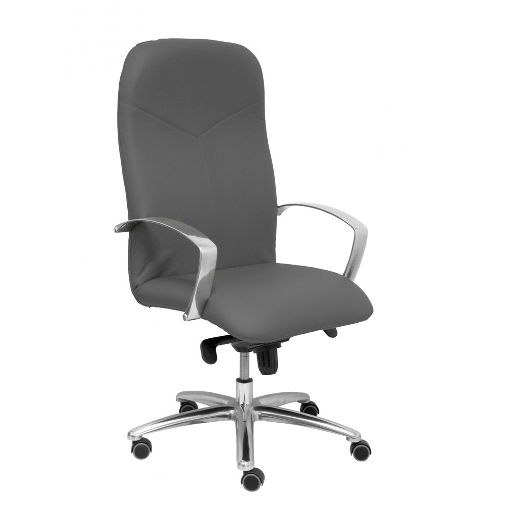 Piqueras y crespo sillon caudete similpiel gris oscuro