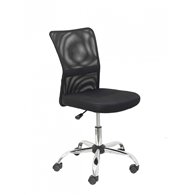 Piqueras y crespo silla pardal respaldo malla negro asiento