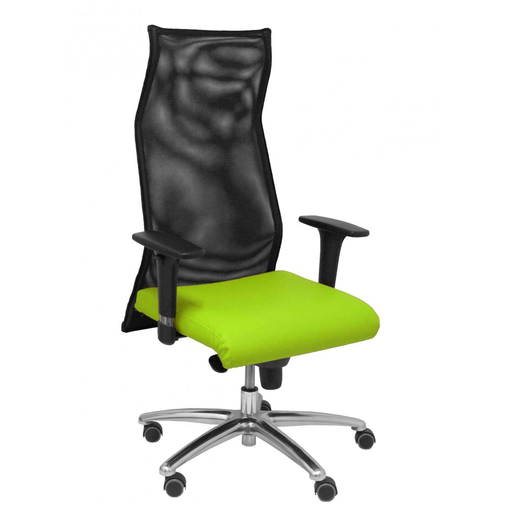 Piqueras y crespo sillon sahuco similpiel verde pistacho