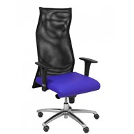 Piqueras y crespo sillon sahuco similpiel azul
