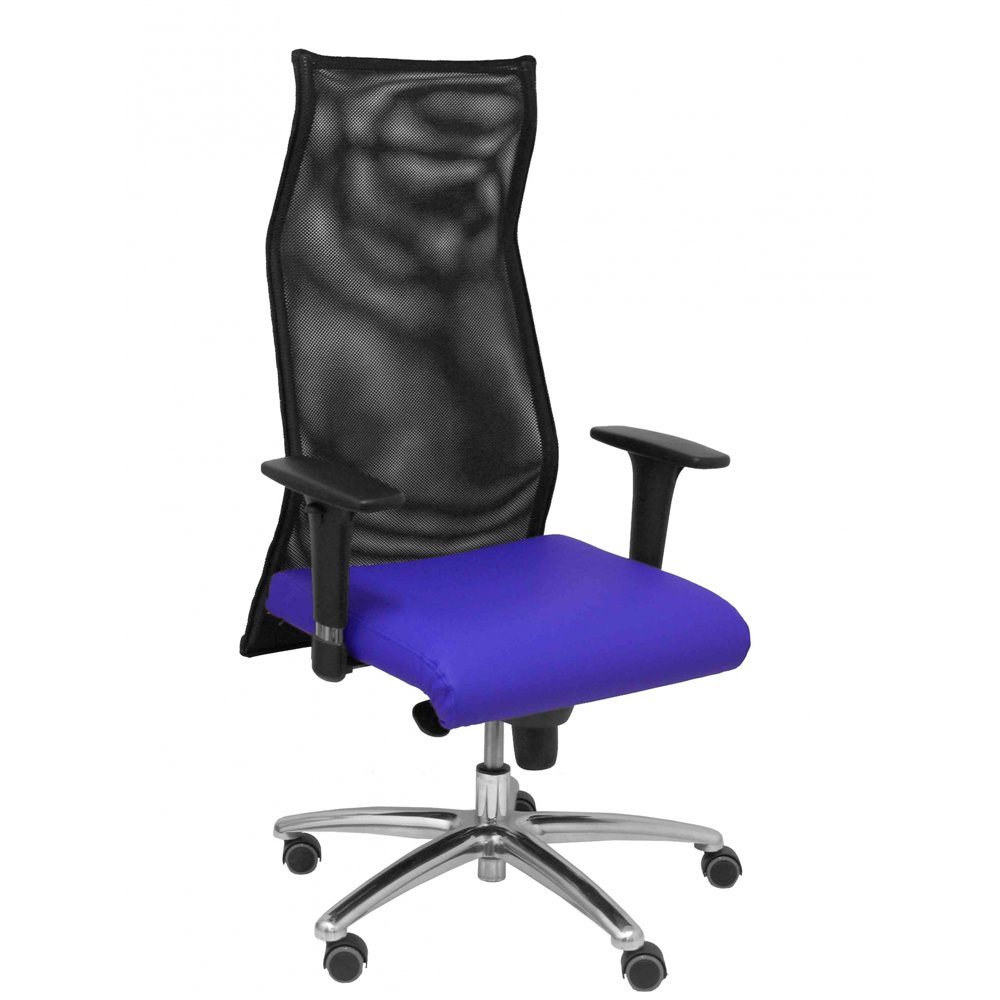 Piqueras y crespo sillon sahuco similpiel azul