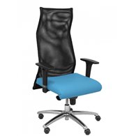 Piqueras y crespo sillon sahuco similpiel azul claro