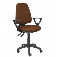 Piqueras y crespo silla elche s bali marron oscuro brazos fijos