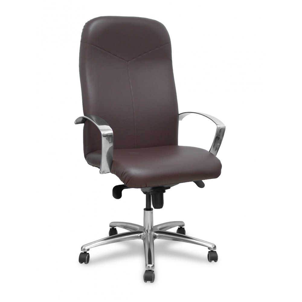 Piqueras y crespo sillón caudete similpiel marron oscuro