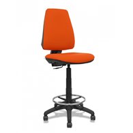 Piqueras y crespo taburete elche cp bali naranja oscuro