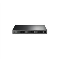 Tp-link tl-sg3452p switch gestionado l2/l3 gigabit ethernet (10/100/1000) energí­a sobre ethernet (poe) 1u negro