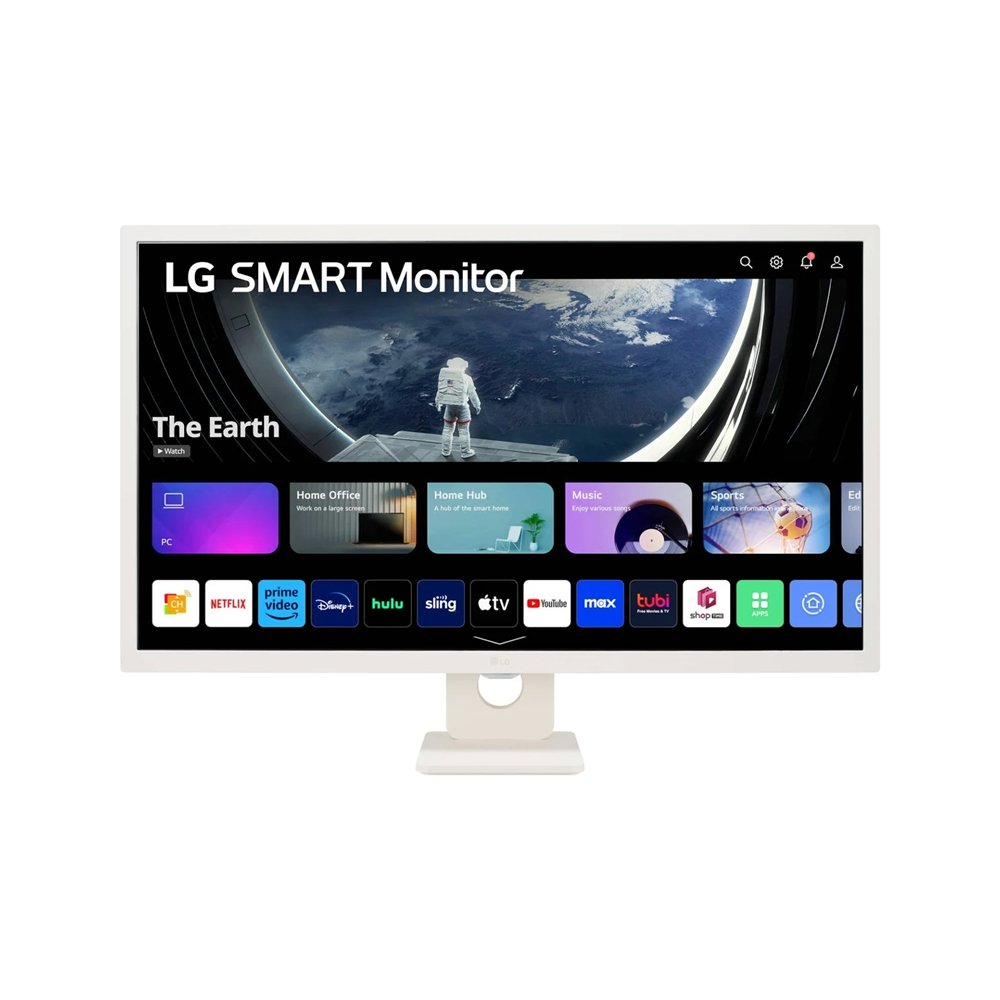 Lg smart 32sr50f-w.aeu 31.5" blanco monitor